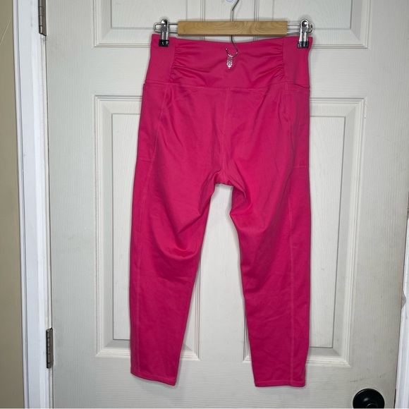 FP Movement by Free People Women’s Pink 
Breathe Easy Yoga Capris Sz S - Picture 3 of 6